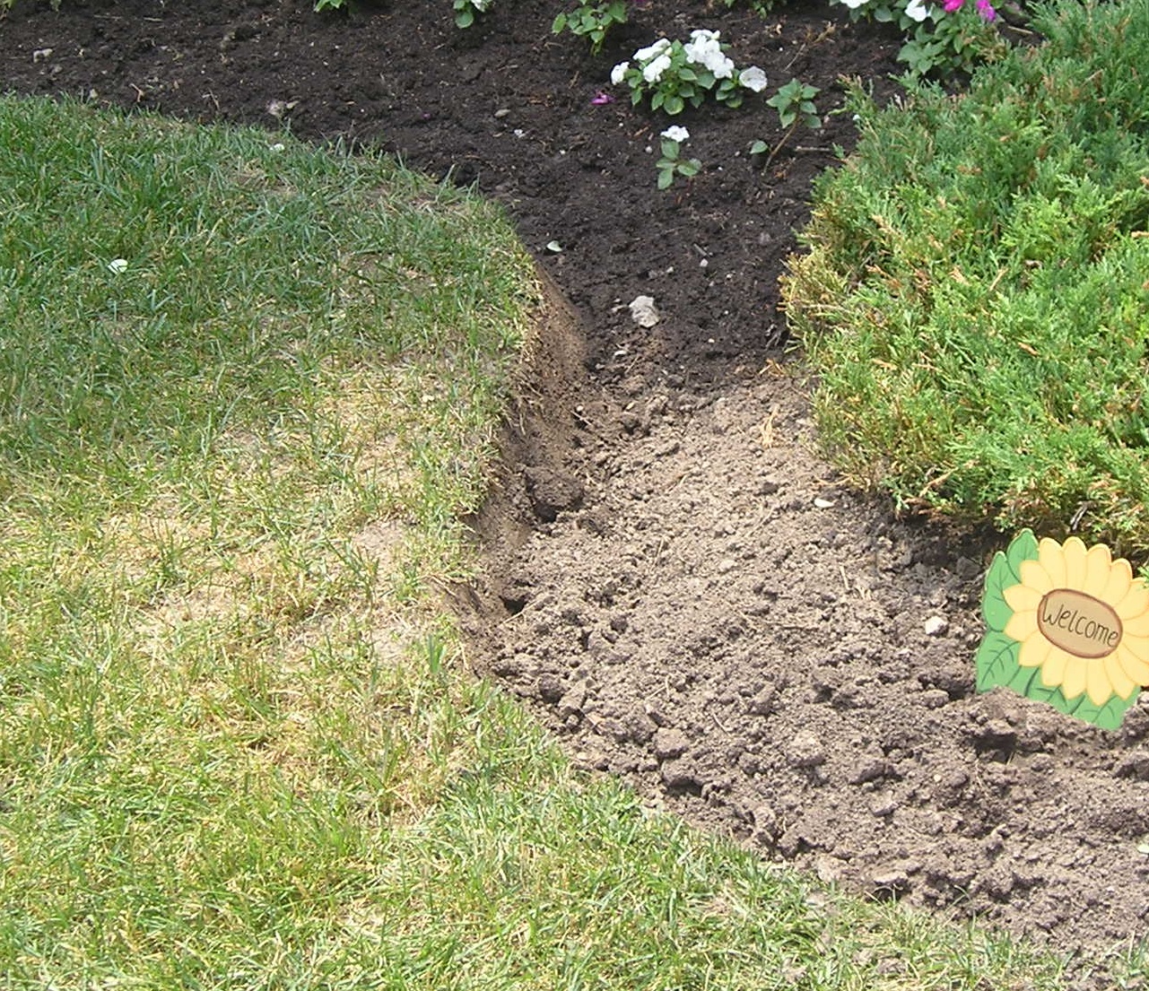 Garden Bed Edging & Cultivating » Tropical Touch Landscaping