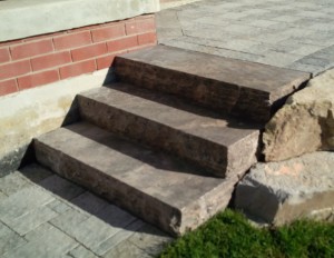 3ft Natural Stone steps